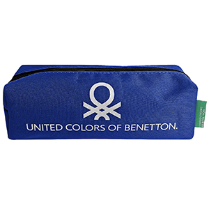50-2968 ΚΑΣΕΤΙΝΑ ΜΠΛΕ UNITED COLORS OF BENETTON 20x6cm χονδρική, Σχολικά χονδρική