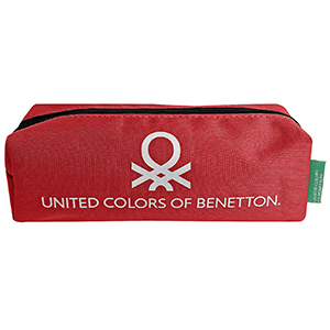 50-2969 ΚΑΣΕΤΙΝΑ ΚΟΚΚΙΝΗ UNITED COLORS OF BENETTON 20x6cm χονδρική, Σχολικά χονδρική