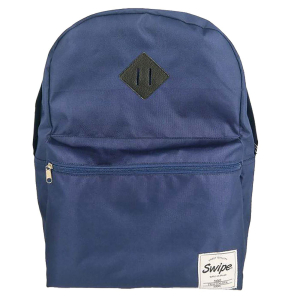 50-2970 ΤΣΑΝΤΑ SWIPE ΜΠΛΕ ΜΕ ΑΝΑΤΟΜΙΚΗ ΠΛΑΤΗ 44x29x14cm χονδρική, Σχολικά χονδρική