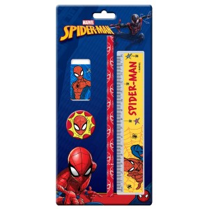 50-2985 ΣΧΟΛΙΚΟ ΣΕΤ ΜΕ ΧΑΡΑΚΑ SPIDERMAN  χονδρική, Σχολικά χονδρική