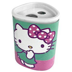 50-3021 Ξύστρα Hello Kitty 4x4x5,5cm χονδρική, Σχολικά χονδρική