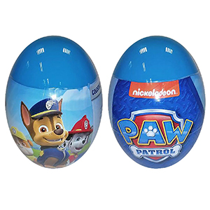 50-3062 ΑΥΓΟ PAW PATROL  ΓΕΜΑΤΟ ΜΕ ΔΩΡΑΚΙΑ ΧΡΩΜΑΤΙΣΜΟΥ 22x15cm χονδρική, Παιχνίδια χονδρική