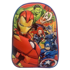 50-3115 ΤΣΑΝΤΑ ΠΛΑΤΗΣ ΝΗΠΙΟΥ AVENGERS 3D 31cm χονδρική, Σχολικά χονδρική