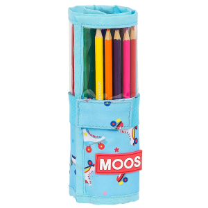 50-3148 ΚΑΣΕΤΙΝΑ ΒΑΡΕΛΑΚΙ ΓΕΜΑΤΗ 27ΤΕΜ MOOS "ROLLERS" 20x7cm χονδρική, Σχολικά χονδρική