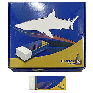 50-3164 Γόμα Λευκή σετ=20 τεμ 6x2x1cm χονδρική, Σχολικά χονδρική
