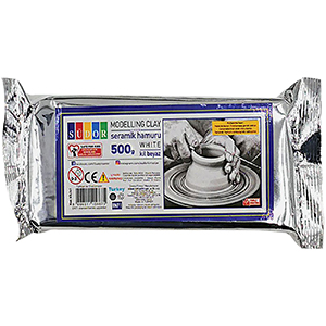 50-3170 Πηλός Λευκός Airdry 500gr χονδρική, Σχολικά χονδρική