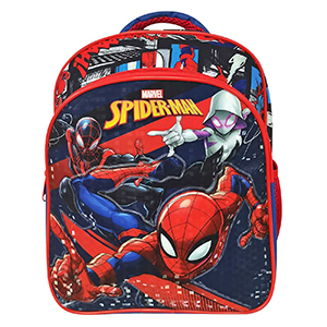 50-3236 ΤΣΑΝΤΑ ΠΛΑΤΗΣ ΝΗΠΙΟΥ ΑΝΑΤΟΜΙΚΗ ΠΛΑΤΗ SPIDERMAN 29x23x10cm χονδρική, Σχολικά χονδρική