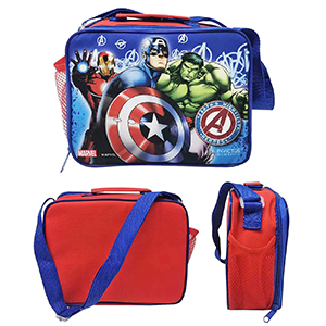 50-3240 ΙΣΟΘΕΡΜΙΚΟ ΤΣΑΝΤΑΚΙ ΦΑΓΗΤΟΥ AVENGERS 24x19x8,5cm χονδρική, Σχολικά χονδρική