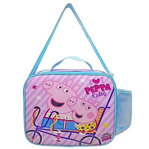 50-3244 ΙΣΟΘΕΡΜΙΚΟ ΤΣΑΝΤΑΚΙ ΦΑΓΗΤΟΥ PEPPA PIG 24x19x8,5cm χονδρική, Σχολικά χονδρική