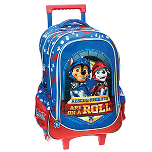 50-3261 ΤΣΑΝΤΑ TROLLEY  ΔΗΜΟΤΙΚΟΥ ΟΒΑΛ PAW PATROL 46x35x20cm χονδρική, Σχολικά χονδρική