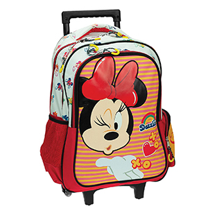 50-3271 TROLLEY ΤΣΑΝΤΑ ΔΗΜΟΤΙΚΟΥ MINNIE COMFY ROUTINE 46x35x20cm χονδρική, Σχολικά χονδρική