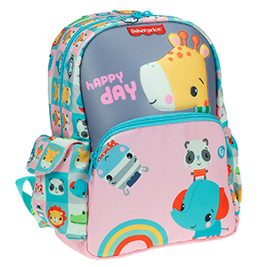 50-3273 ΤΣΑΝΤΑ  ΠΛΑΤΗΣ  ΝΗΠΙΟΥ GIRAFFE FISHER PRICE 30x25x15cm χονδρική, Σχολικά χονδρική
