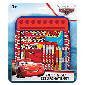 50-3336 Σετ Χρωματισμού Roll & go Cars 24.5x21cm χονδρική, Σχολικά χονδρική