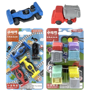 50-3369 Γόμες 3d Φόρμουλες 4τεμ ~4,5cm χονδρική, Σχολικά χονδρική