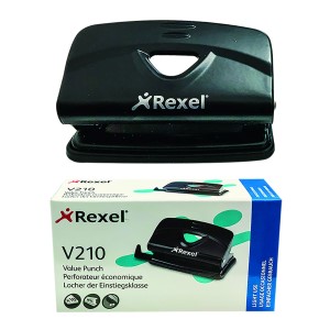 50-468 ΠΕΡΦΟΡΑΤΕΡ REXEL ΜΕΤΑΛΛΙΚΟ 10Φ 10x5.5cm χονδρική, Σχολικά χονδρική