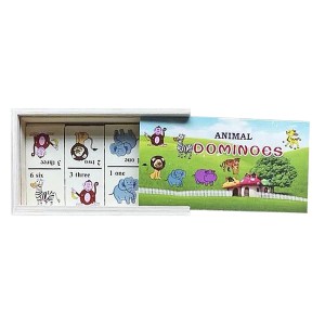 50-591 ΝΤΟΜΙΝΟ ΜΕ  ΣΧΕΔΙΑ 16,5x9,5x3,5cm χονδρική, Σχολικά χονδρική