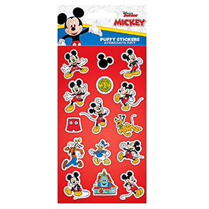 6-702 Αυτοκόλλητα Puffy Mickey 22x10cm χονδρική, Σχολικά χονδρική
