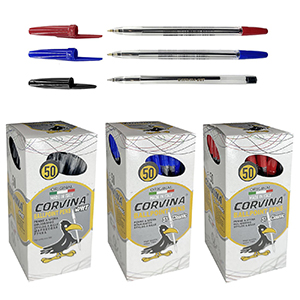 60-543 Στυλό Κλασσικό Corvina Ballpoint 1.0mm  χονδρική, Σχολικά χονδρική