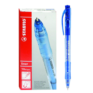 60-679 Στυλό Κουμπί Stabilo Ballpoint Μπλε 1,0mm  χονδρική, Σχολικά χονδρική