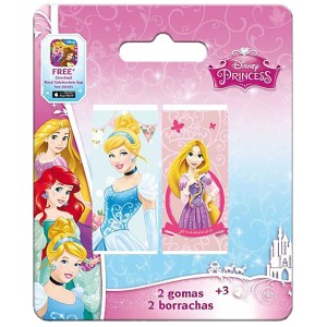 60-765 ΓΟΜΕΣ PRINCESS ΣΕΤ=2ΤΕΜ  χονδρική, Σχολικά χονδρική