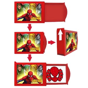 60-766 ΓΟΜΑ ΜΑΓΙΚΗ SPIDERMAN  χονδρική, Σχολικά χονδρική