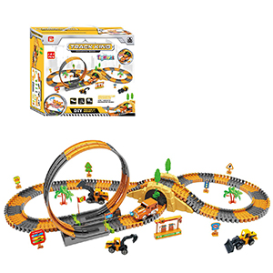 68-711 ΑΥΤΟΚΙΝΗΤΟΔΡΟΜΟΣ TRACK KING 181 ΤΕΜ 28x25x9cm χονδρική, Παιχνίδια χονδρική
