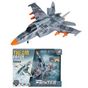 68-762 ΤΗΛΕΚΑΤΕΥΘΥΝΟΜΕΝΟ ΑΕΡΟΠΛΑΝΟ THE AIRFORCE FIGHTER 42x32x9cm χονδρική, Παιχνίδια χονδρική