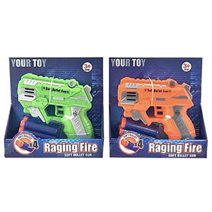 68-778 Πιστολάκι με Μαλακές Σφαίρες Raging Fire 16x16x5cm χονδρική, Παιχνίδια χονδρική