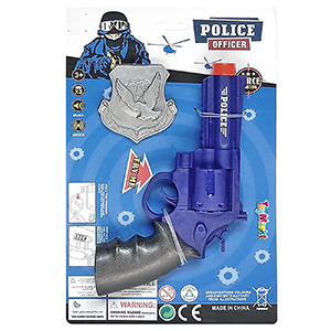 68-790 Περίστροφο Μπαταρίας Police try me 15x23x3cm χονδρική, Παιχνίδια χονδρική