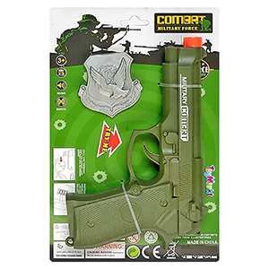 68-791 Πιστόλι Μπαταρίας Combat try me 15x23x3cm χονδρική, Παιχνίδια χονδρική