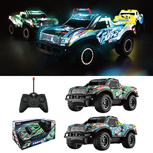 68-809 Τηλεκατευθυνόμενο 1:24 off Road 4ch με φως 27 mhz 23x13x13cm χονδρική, Παιχνίδια χονδρική