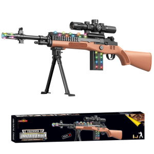 68-841 Οπλοπολυβόλο Μπαταρίας με Δίποδο 63x12x4cm χονδρική, Παιχνίδια χονδρική