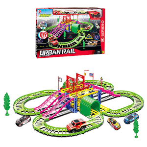 68-846 Αυτοκινητόδρομος με Γέφυρα Urban Rail 43x28x7cm χονδρική, Παιχνίδια χονδρική
