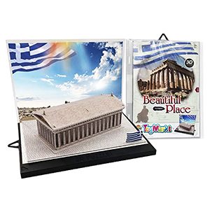 69-1546 ΜΙΚΡΟ ΠΑΖΛ 3D ΠΑΡΘΕΝΩΝΑΣ 18 ΤΕΜ 16x23cm χονδρική, Παιχνίδια χονδρική