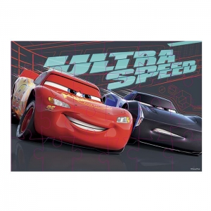 69-1582 ΠΑΖΛ ΧΡΩΜΑ 24Τ CARS 35x23cm χονδρική, Παιχνίδια χονδρική