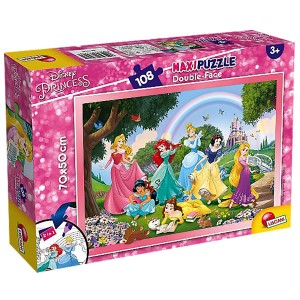 69-1616 PUZZLE ΧΡΩΜΑΤΙΣΜΟΥ 2 ΟΨΕΩΝ PRINCESS 108ΤΕΜ LISCIANI 40x28cm χονδρική, Παιχνίδια χονδρική