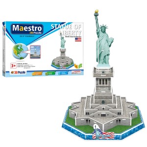 69-1747 ΠΑΖΛ 3D MAESTRO STATUE OF LIBERTY 37 TEM 30x21cm χονδρική, Παιχνίδια χονδρική