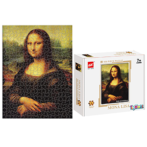 69-1759 Παζλ 500 τεμ Mona Lisa 23x18x5cm χονδρική, Παιχνίδια χονδρική