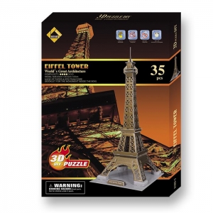 69-491 ΠΑΖΛ 3D ΠΥΡΓΟΣ ΑΙΦΕΛ 22x30cm χονδρική, Παιχνίδια χονδρική