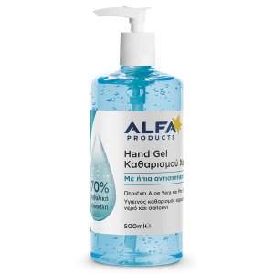 7-173 Αλκοολούχο gel 500ml χονδρική, Αξεσουάρ-Ομορφιά & Υγιεινή χονδρική