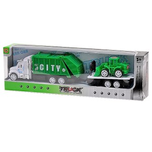 70-2105 ΣΚΟΥΠΙΔΙΑΡΙΚΟ FRICTION & ΡΥΜΟΥΛΚΑ ΜΕ ΔΟΜΙΚΟ 24x7x4cm χονδρική, Παιχνίδια χονδρική