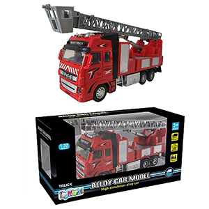 70-2127 ΜΕΤΑΛΛΙΚΟ ΟΧΗΜΑ ΠΥΡΟΣΒΕΣΤΙΚΗ PULL BACK 27x13x9cm χονδρική, Παιχνίδια χονδρική
