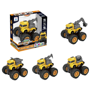 70-2150 ΔΟΜΙΚΟ 4ΚΙΝΗΤΟ FRICTION ΣΕ ΑΝΟΙΧΤΟ ΚΟΥΤΙ 14x15x10cm χονδρική, Παιχνίδια χονδρική