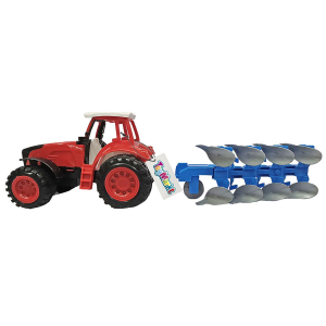 70-2181 Τρακτέρ Friction & Σκαπτικό 36x11x11cm χονδρική, Παιχνίδια χονδρική