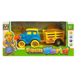 70-2184 ΤΡΑΚΤΕΡ FRICTION ME ΡΥΜΟΥΛΚΑ ΣΕ ΚΟΥΤΙ 22x11x8cm χονδρική, Παιχνίδια χονδρική