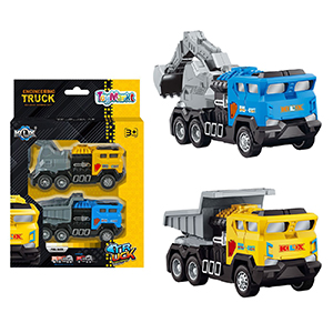 70-2235 Σετ 2 Δομικά Pull Back σε Κουτί 17x23x5cm χονδρική, Παιχνίδια χονδρική