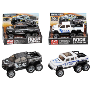 70-2285 Pick up Police 6x6 Friction 16x11x9cm χονδρική, Παιχνίδια χονδρική