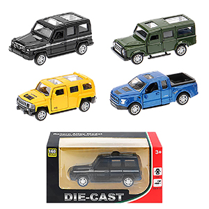 70-2297 Die Cast Pull Back 1:60 off Road 12x6x5cm χονδρική, Παιχνίδια χονδρική
