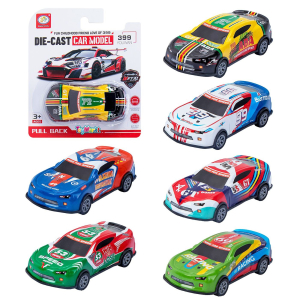 70-2312 Super car Pull Back σε Καρτέλα 14x16x3cm χονδρική, Παιχνίδια χονδρική