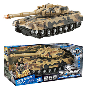 70-2320 Τανκ Friction Camouflage με φως & hxo 28x12x13cm χονδρική, Παιχνίδια χονδρική